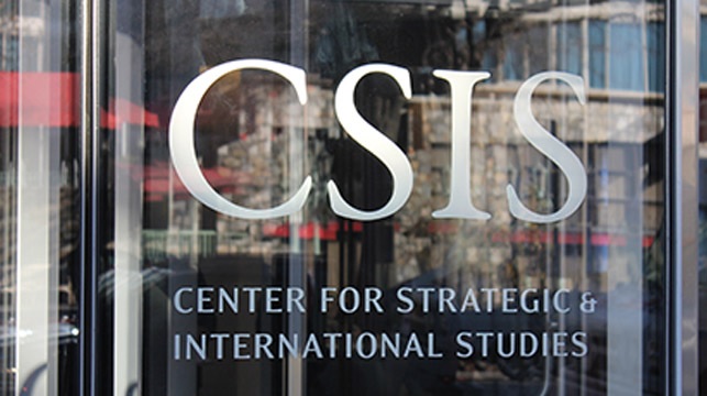 Sondage du  Center for Strategic International Studies