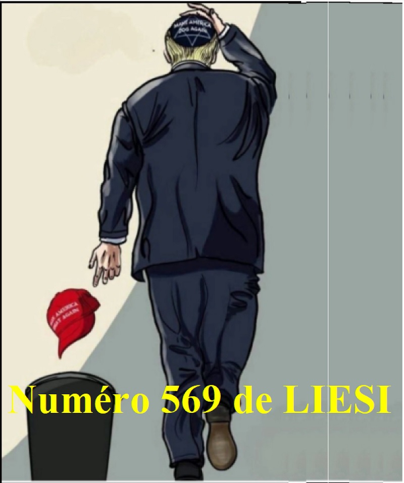 NUMÉRO 569 de la lettre confidentielle LIESI